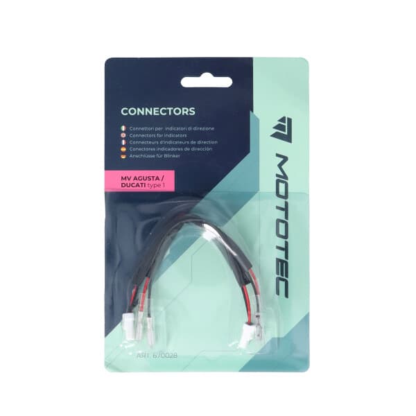 MV Agusta/Ducati Connectors - Type 1
