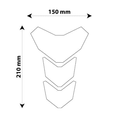 Tank Pad T8 Black miniatura